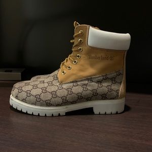 Gucci X Timberland Customs boots